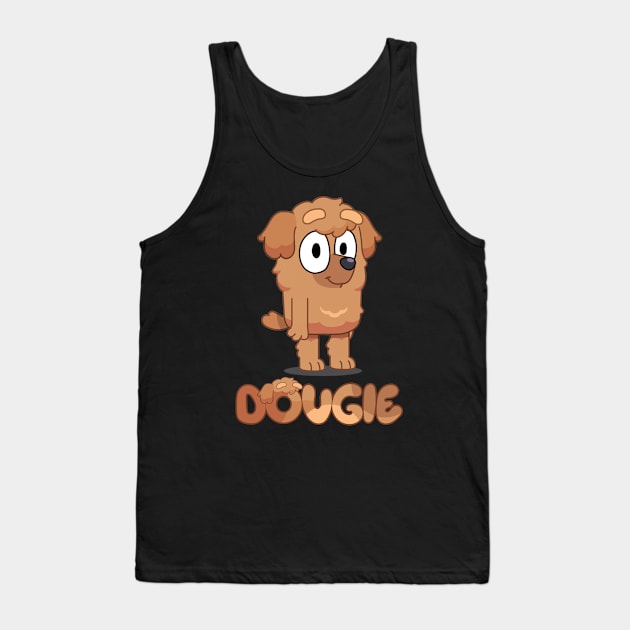 Dougie is  cavapoo Tank Top by KOMIKRUKII